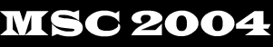 MSC 2004