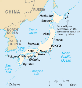 Mappa - Giappone