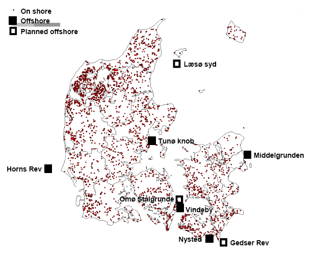 Parchi eolici in Danimarca