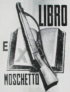 Libro e Moschetto, logo nel decennale della rivoluzione fascista 1932