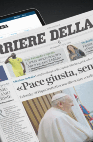 frontespizio corssera