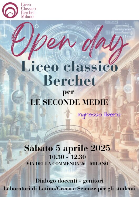 Locandina Openday Seconde Medie