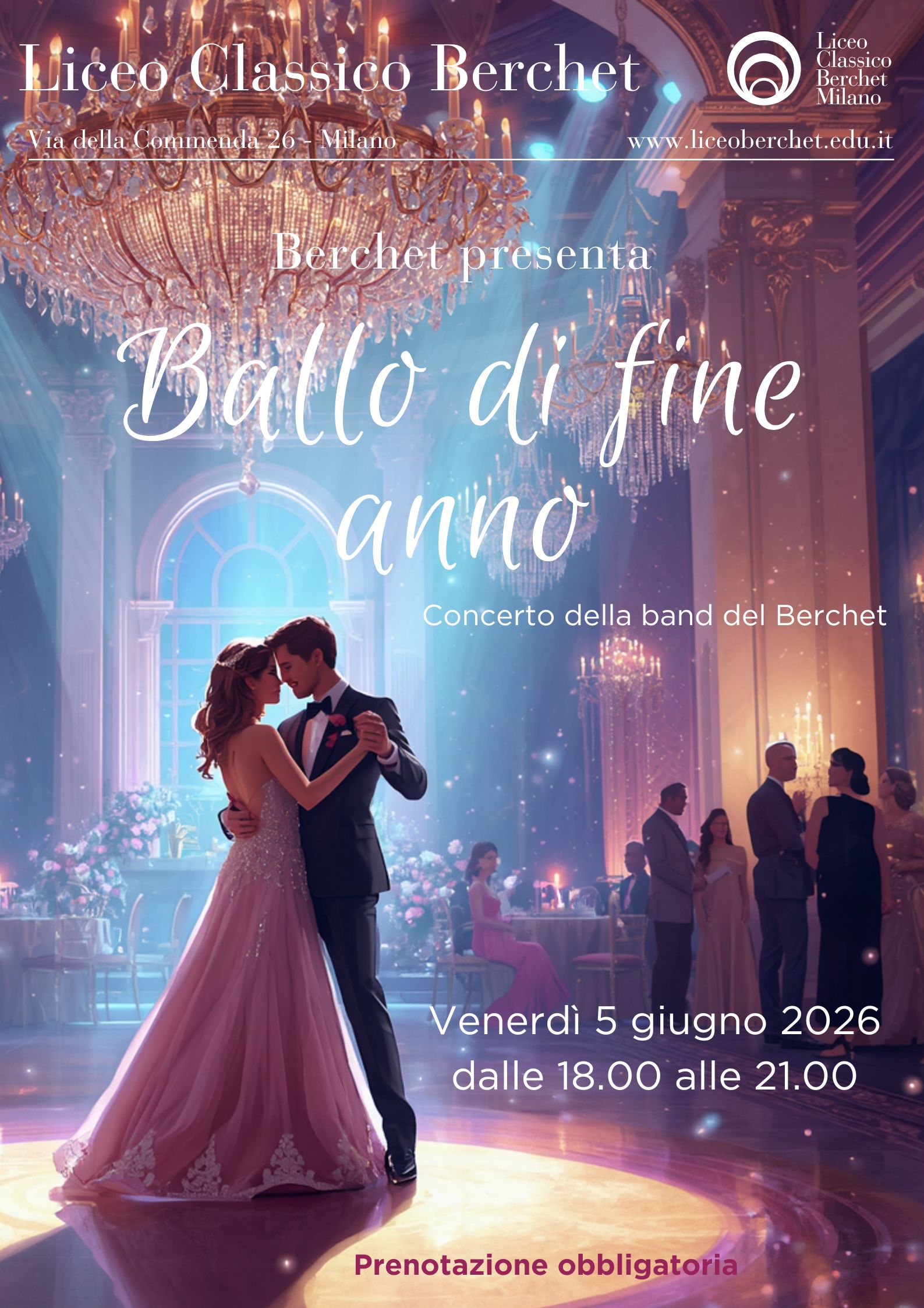 Popup per ballo di fine anno